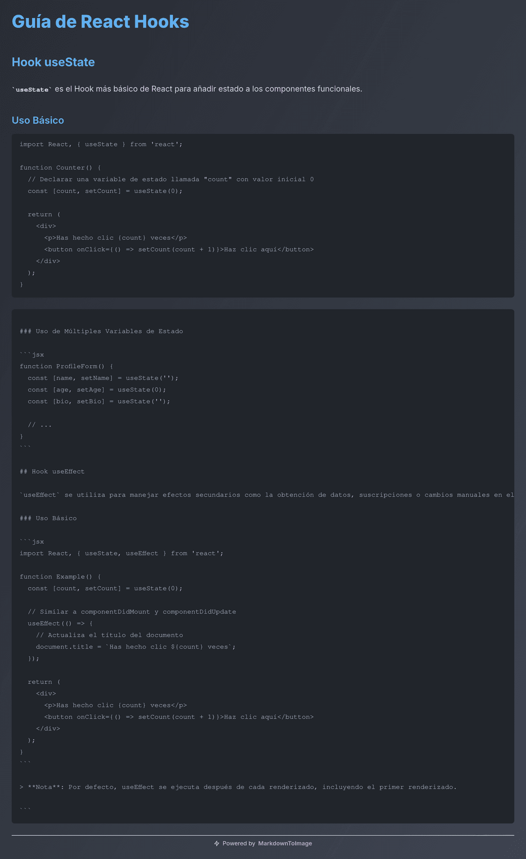 Conversor de Markdown a Imagen | Markdown, Código y README ...