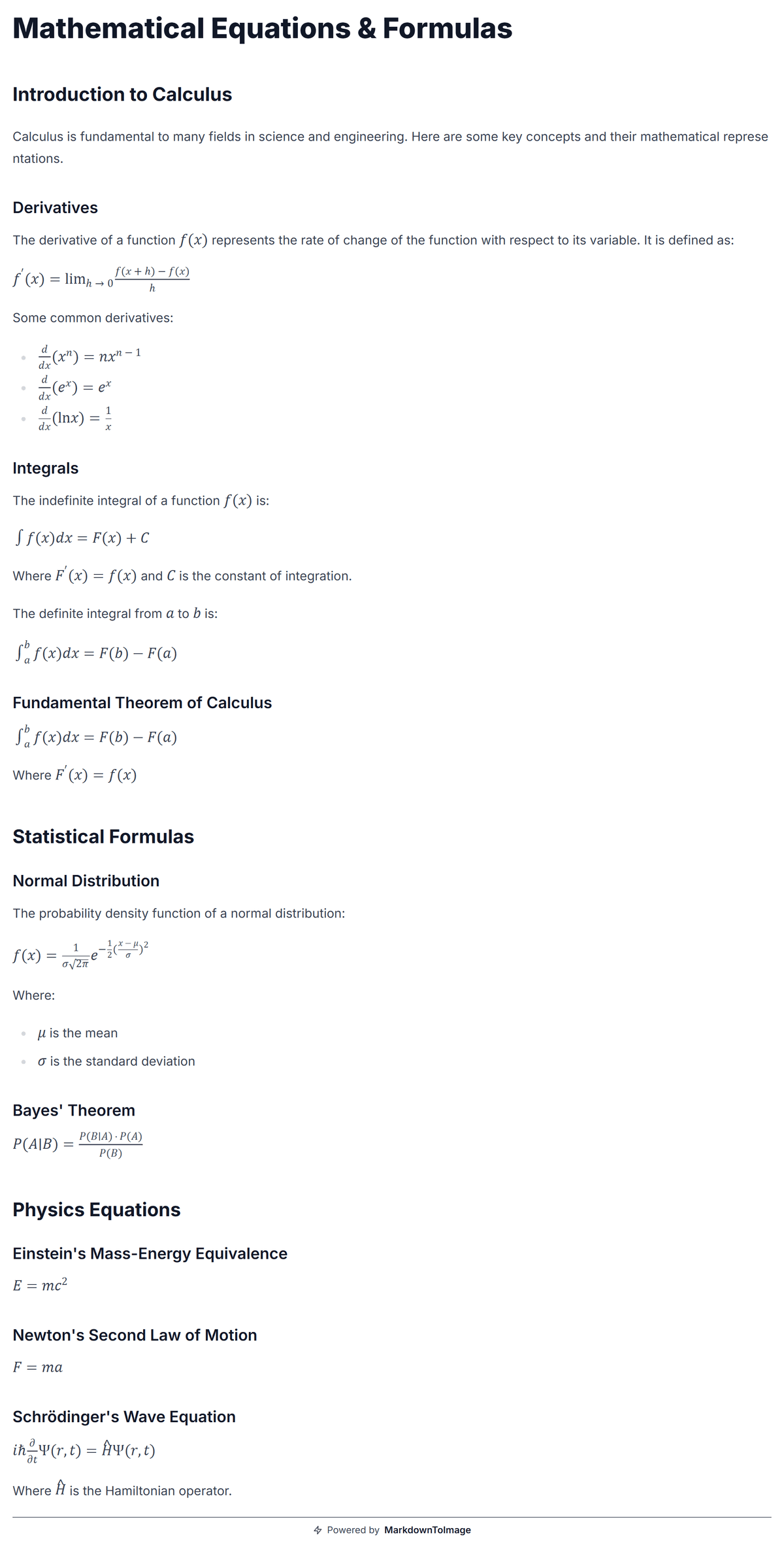 Generated image for 6.math Formulas