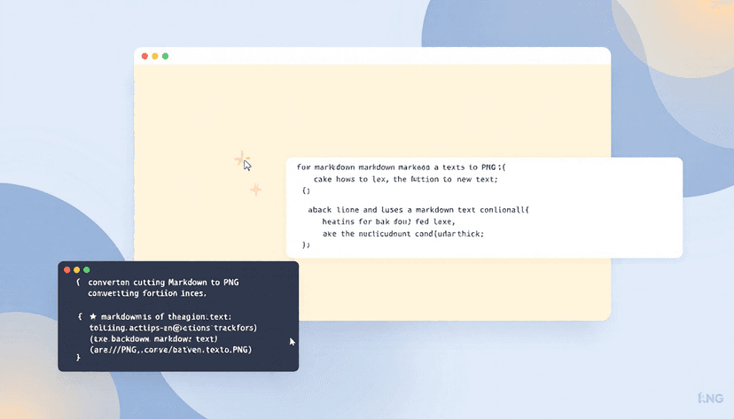 Converting Markdown Text to PNG